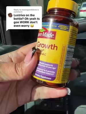 Replying to @moongawddesss Yesss girl! I been tryna tell them! This stuff WORKS U HEAR ME? #hairgrowth #hairgrowthtips #lustriva #hairgrowthjourney 