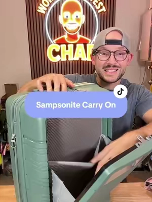 Why am I just now finding out that Samsonite is on the TikTok shop? #sampsonite #travelbag #carryon #tiktokshopcreatorpicks #christmasgiftidea 