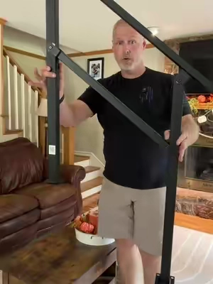 VEVOR Outdoor Stair Handrail For 2 To 3 Steps Adjustable Carbon Steel Railing For Concrete Porch And Deck Stairs #TikTokShopCreatorPicks #tiktokshopstockup #toolupgrade #OutdoorHandrail #StairRailing @VEVOR Outdoor Store 