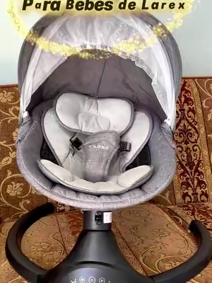 Mecedora eléctrica para bebé de Larex #babyswing 