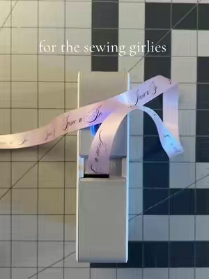 best invention ever #ribbonprinter #customribbon #sewing #crafting #seamstress 