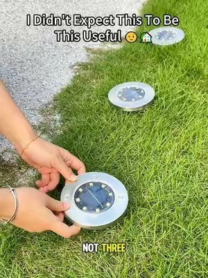 Not $90 ❌ Not $60 ❌ Not even $30 ❌ Wait for the 18 PACK price… 🤯🔥 This little magic solar lights turns my yard into a LUXURY resort EVERY NIGHT! ✨ \#tiktokshop #outdoorlights #solarlights#SohoChic #Hoodink 