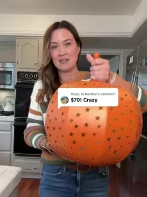 Replying to @Kaydee hope that helps! #pumpkins #falldecor #falldecorations 