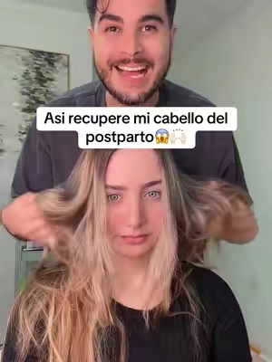 Si odias ver parte de tu cabello regado en el piso de la casa tienes que probar esto😱❤️ #caidadecabello #postparto #cabellosaludable #cuerocabelludo 