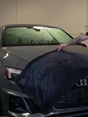 Leave your car with a streak free finish‼️‼️‼️ #detailing #blackline #carcare #cars #dryingtowel 