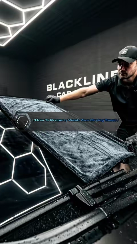 How to wash your Blackline drying towel!!!! #detailing #blackline #carcare #cars #restore