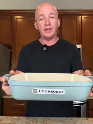 This Le Creuset Roaster would be a beautiful piece of cookware for holiday gatherings #lecreuset #enameledcastiron #castiron #castironcooking #castironcookware @QVC, Inc 