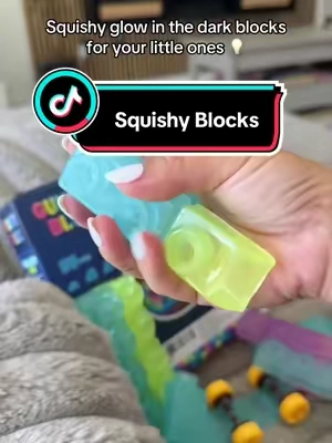 #squishyblocks #glowinthedark #kidstoys #gummyblocks #toys 