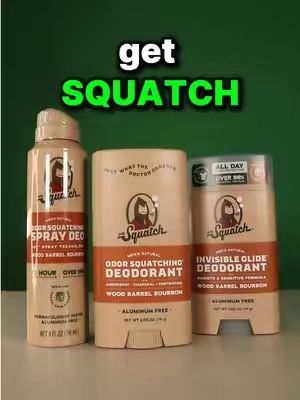 Natural is better and so are you #drsquatch #deodorant #BEbetter #natural 