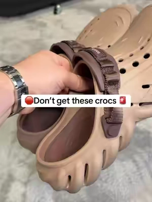 The new crocs echo II are 🔥 #crocs #shoes #clogs #newcrocs #tiktokshopstockup 