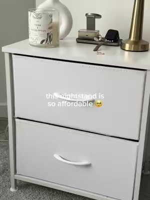 Affordable nightstand for bedroom storage @Sweetcrispy S @Sweet Furniture @Sweetcrispy Official  #bedroomdecor #bedroomstorage #bedroomorganization #bedroomorganizer #bedroominspo 