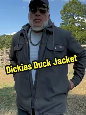 Dickies Water Repellent Duck Hooded Shirt Jacket ##mensjacket ##dickies ##wintercoat ##workwear ##tiktokshopstockup