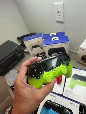 Absolutely awesome DUAL SENSE CONTROLLERS that are discounted now! You have to see this! Fast shipping! #kahlagaming #tiktokshopstockup #tiktokshopcreatorpicks 
