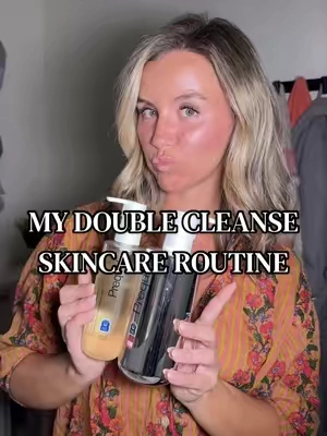 Double cleansing is such a POWERHOUSE duo!!! You will see such a difference in your skin when you do 🫧✨ @Prequel #oilcleansing #doublecleansing #skincare #prequelskin #clearskinroutine 
