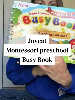 Make it part of your daily routine, use as a quiet book during church, keep in the car as a busy book; however you want to fit it into your preschooler’s learning- it’s perfect! #preschoolactivities #busybook #montessoritoddler #montessori #toddleractivities @Joycat Toys 