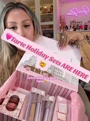 🩷✨Tarte Holidays Sets are BACKKKK🤯🤯🤯#tartecosmetics #tarte #tartemaracujajuicylip #tartemakeup #tiktokshopstockup  Posted on 09/17/2026 | Prices & promos were accurate at time of posting but may change. This is my personal testimony. Results may vary. @tarte cosmetics 