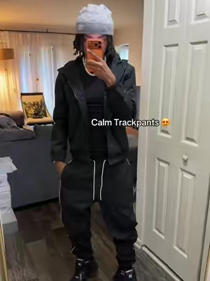 I’m 6’0 got a size medium #fashiontiktok #trackpants #joggers 