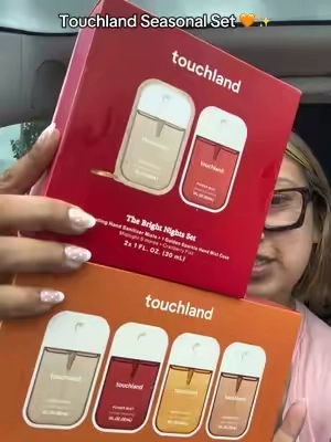 And they all small amazing @touchland #touchland #touchlandseasonal #touchlandholiday #touchlandhandsantitizer #stockingstufferideas 