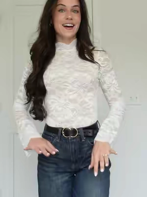 Cider has the cutest going out tops for fall! This one is perfect I love the lace material and the bell sleeves! I’m 5’4 wearing a size xxs🤍🍂 #lacetop #shopcider #cider #bodysuit #falloutfits 