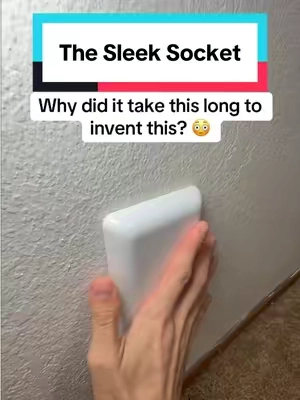 Don’t burn your house down with crowded cables! Finally a safe solution for flush furniture! #sleeksocket #homehacks #extensioncord #homeorganization #homeimprovement 