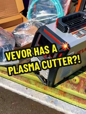 VEVOR HAS A PLASMA CUTTER?! 🔥 I had to try this one. It’s a 50A plasma cutter with 110V/220V dual-voltage capability, digital controls, and it’s compact enough for the home shop or garage. #VEVOR #PlasmaCutter #Metalworking #tiktokshopstockup #falldealsforyou @VEVOR Home Improvement @VEVOR Store 
