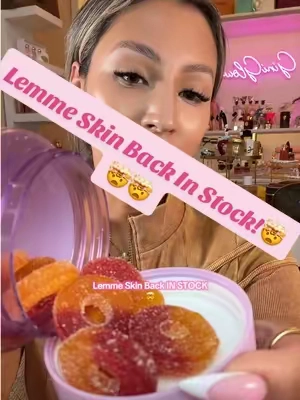 🍭✨Lemme Skin Gummy Rings✨#lemme #lemmeskin #lemmeskingummyrings #lemmesupplements #tiktokshopstockup  @lemme 