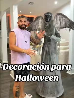 Decoración animatrónica de tamaño real para Halloween #decoration #halloween #scared #paratiiiiiiiiiiiiiiiiiiiiiiiiiiiiiii 