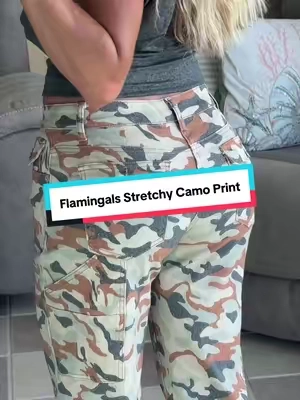 The stretchy camo pants that give you that relaxed, effortless fit without feeling stiff or bulky. 🤎 #CamoPants #CamoOutfit #FallFashion #StreetStyle #TikTokShopFinds
