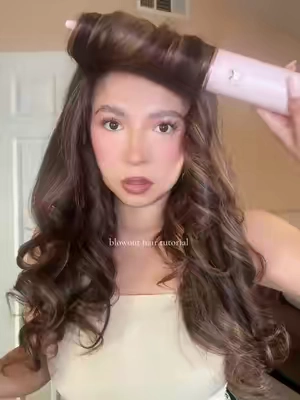 @ATOPSKINS.US #blowoututorial #hairtok #honeyblonde #voluminoushair 