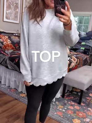 The perfect leggings top! #OOTD #fashion #affordable #midsize 