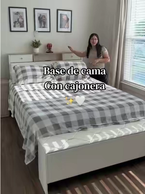 Este nuevo marco de cama está buenisimo mas por el precio que está 😍✨@TryLazy Design #bed #cama #storage #ottoman #metal 
