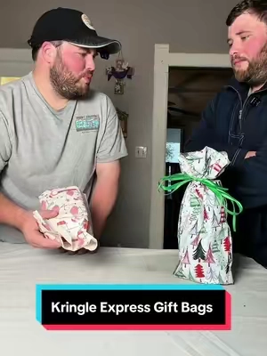 Old vs New parent’s wrapping gift’s #wrappinggifts #giftbags #christmasgifts #christmaspresents #kringleexpressgiftbags 