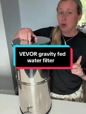 Make sure you always have access to clean drinking water @VEVOR Home Improvement #waterfilter #waterpurification #waterpurifier #emergencypreparedness #prepping 