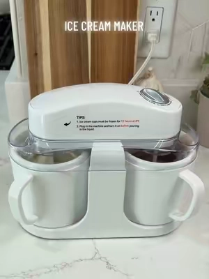 🍦🍦🍦 #icecreammachine #icecreammaker #homemadeicecream #tiktokshopstockup #susteas 