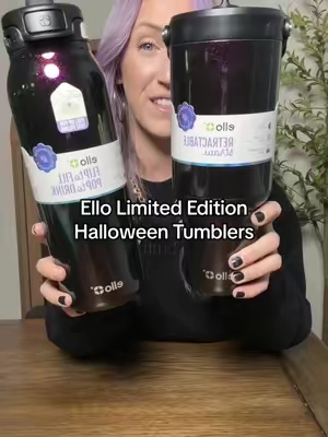 You can also just get one or the other but I have no self control so 🤷🏼‍♀️😂 #halloweencups #halloweentumbler #spookyseason #halloween2026 #tiktokshopcreatorpicks 