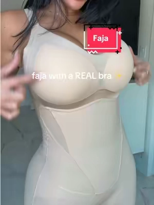 Faja with a real built in bra #faja #fajascolombianas #shapewear #tiktokshopstockup #TikTokshopbacktoschool 