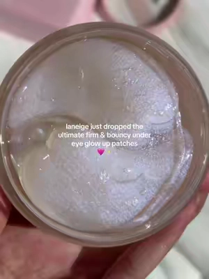they are SO pretty and FREE stickers while supplies last! <3  laneige bouncy firm hydrogel eye patches dark circles puffy tired eyes tiktok shop #tiktokshopcreatorpicks #tiktokshopstockup #FallDealsForYou #koreanskincare #laneige laneige best bouncy firming eye treatment hydrogel patches under eye bags anti aging mature skin glass skin maehni 