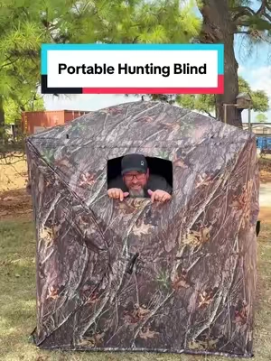Perfect for deer season! 🦌 This pop-up hunting blind gives you plenty of room, great visibility, and an easy setup for your next hunt. #HuntingBlind #DeerHunting #HuntingGear #OutdoorGear #VEVOR @Haidee_Collab @VEVOR Outdoor Store @VEVOR Store 