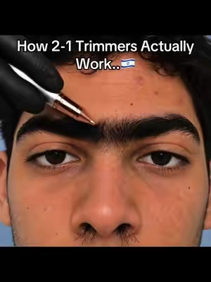 Guys the 2-1 trimmer is insain #trimmer #2in1 #hair 