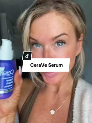 My skin has been LOVING this CeraVe serum 😍 A hydrating anti-aging serum with peptides, ceramides and 5 anti-aging ingredients designed to target the look of fine lines, dryness and dullness.@CeraVe #ceravepartner #ceravesuperboost #tiktokshopcosmetics #skincare #antiagingskincareroutine 