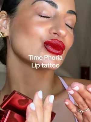 Jajja aquí te lo vuelvo a demostrar!! @Timephoria US Store  #timephoria #liptattoo #liptintviral #tiktokshopstockup #lipstain 