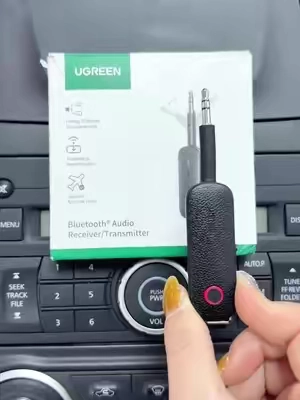Send Bluetooth audio from your mixer, airplane screens, etc to headphones. Or flip a switch and connect your phone to any aux input port via Bluetooth. This is the UGreen Bluetooth Audio Receiver & Transmitter#bluetooth #audio #car #bluetoothauxreceiver #tiktokshopstockup