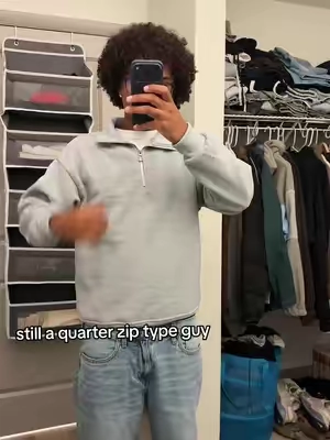 #zipuphoodie #quarterzip #fashion #fashioninspo #fyp 