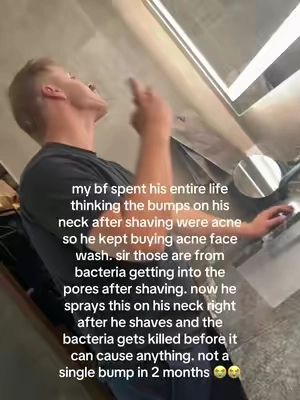 PLS😭😭😭  #ingrownhair #shavingbumps #ingrownhairs #bfrelatable #couplegoals      