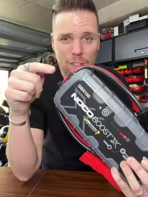This is one of those purchases that can sit in your vehicle for months and completely save your day the ONE time you need it. 😂 The NOCO GBX155 is a 4250-amp portable jump starter made to handle everything from normal cars to some seriously large gas and diesel engines. #tiktokshop #tiktokshopfinds #noco #emergencygear #cartools