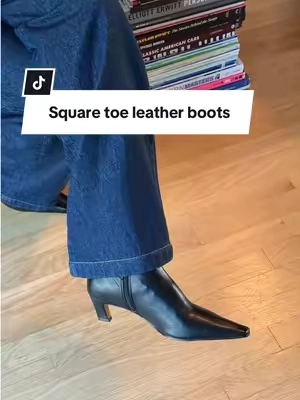 Replying to @dee•nice 🦦☕️ The Steve Madden Kimmens Black Ankle Boot is a sleek, versatile sock bootie featuring a tapered square toe and a chic kitten heel. #leatherboots #kittenheelboots #fallboots #tiktokshopcreatorpicks #TikTokshopbacktoschool 