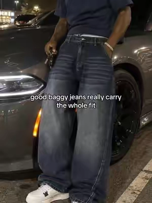 fit does all the work #baggyjeans #baggypants #widelegpants #fyp #streetwear 