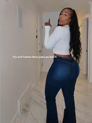 I got lucky AGAIN. These viral @Fashion Nova jeans stay selling out! The stretch, the LENGTH… baby, if you see your size, RUN. 🏃🏽‍♀️ I'm 5’7 | 185lbs | Size 11 #F#FashionNovaF#FashionNovaJeansT#TallGirlFashionV#ViralJeansTikTokShopFinds