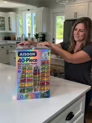 I got this 40-piece food storage container set, and honestly, it’s a game changer! With 20 containers and 20 lids, everything is neatly organized, tightly sealed, and easy to stack. Just look at my fridge—it looks completely transformed! It’s great for packing lunch for my kid and everyday food hacks. If your fridge is a mess too, you need this set! Tap the shopping cart and get yours! #foodstorage #kitchenorganization #fridgeorganization #lunchpacking #foodhacks