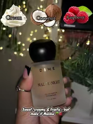 This is the juiciest, sexiest coconut perfume ✨🥥 #malibunights #dimebeauty #gourmandperfume #coconutperfumes #tiktokshopcreatorpicks 